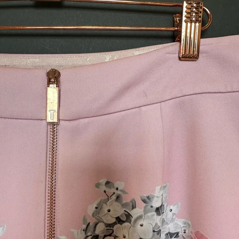 Ted Baker *NWT* Soella Pink Floral Pencil Skirt - Picture 6 of 10